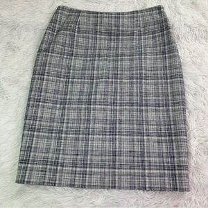 Escada women's plaid pencil skirt workwear